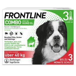 FRONTLINE COMBO® Spot on gegen Flöhe und Zecken Hund XL über 40kg