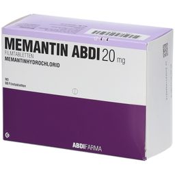 MEMANTIN Abdi 20 mg Filmtabletten