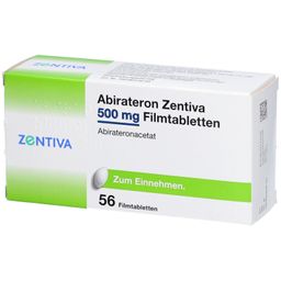 Abirateron Zentiva 500 mg Filmtabletten