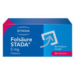 Folsäure STADA® 5 mg Tabletten, Vitaminpräparat zur Behandlung von Folsäuremangelzuständen