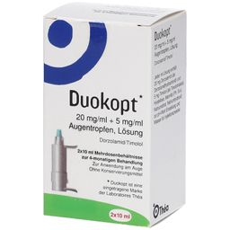 DUOKOPT 20 mg/ml + 5 mg/ml Augentropfen
