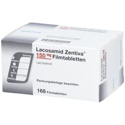 LACOSAMID Zentiva 150 mg Filmtabletten