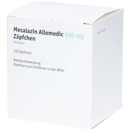 MESALAZIN Allomedic 500 mg Zäpfchen