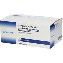 SITAGLIPTIN Metformin Zentiva 50 mg/850 mg FTA