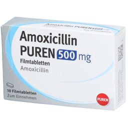 AMOXICILLIN PUREN 500 mg Filmtabletten