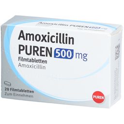 AMOXICILLIN PUREN 500 mg Filmtabletten