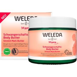 Weleda Mama Schwangerschafts-Body Butter - beugt Dehnungsstreifen vor und zieht schnell ein