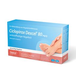 Ciclopirox Dexcel® 80 mg/g, bei Nagelpilz