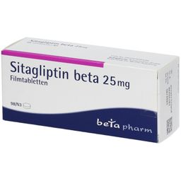 SITAGLIPTIN beta 25 mg Filmtabletten