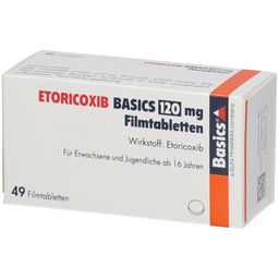 ETORICOXIB BASICS 120 mg Filmtabletten