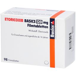 ETORICOXIB BASICS 120 mg Filmtabletten