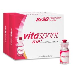 Vitasprint B12 Trinkfläschchen, mit Vitamin B12 für mehr Energie