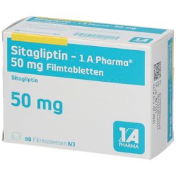 SITAGLIPTIN-1A Pharma 50 mg Filmtabletten