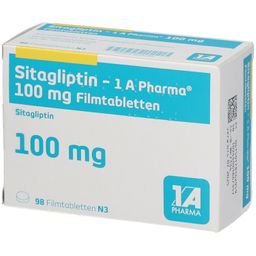 SITAGLIPTIN-1A Pharma 100 mg Filmtabletten