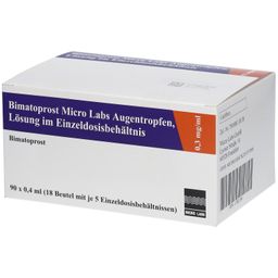 BIMATOPROST Micro Labs 0,3 mg/ml ATR Lsg.Einzeldos