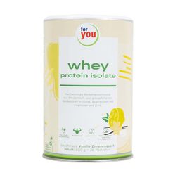 whey protein isolate - Vanille-Zitronenquark