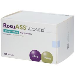ROSUASS APONTIS 20 mg/100 mg Hartkapseln