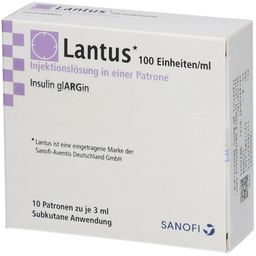 LANTUS 100 E/ml Injektionslösung i.e.Patrone