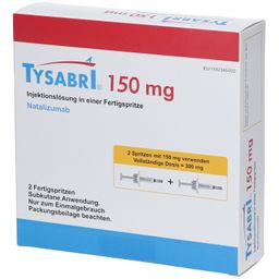 TYSABRI 150 mg Inj.-Lsg.i.e.Fertigspritze 2xSC