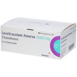 LEVETIRACETAM Amarox 1000 mg Filmtabletten