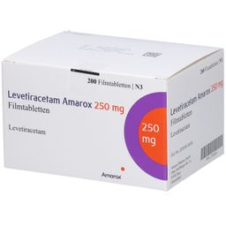 LEVETIRACETAM Amarox 250 mg Filmtabletten