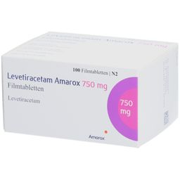 LEVETIRACETAM Amarox 750 mg Filmtabletten