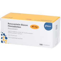 ROSUVASTATIN Biocon 40 mg Filmtabletten