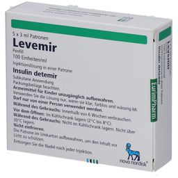 LEVEMIR Penfill 100 Einheiten/ml Inj.-L.Zyl.-Amp.