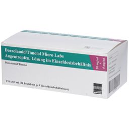 DORZOLAMID/Timolol Micro Labs 20mg/ml+5mg/ml AT ED