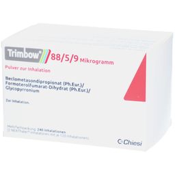 TRIMBOW 88/5/9 µg 240ED Plv.z.Inhalation NEXThaler
