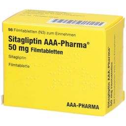 SITAGLIPTIN AAA-Pharma 50 mg Filmtabletten