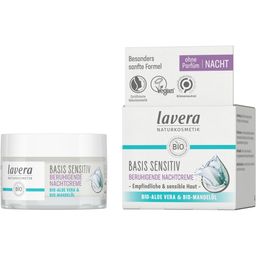lavera basis sensitiv Beruhigende Nachtcreme