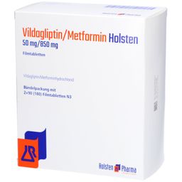 VILDAGLIPTIN/Metformin Holsten 50 mg/850 mg FTA