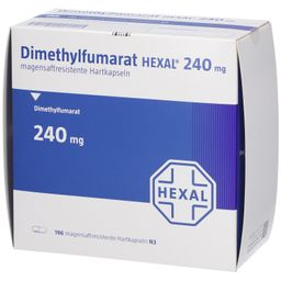 DIMETHYLFUMARAT HEXAL 240 mg magensaftr.Hartkaps.