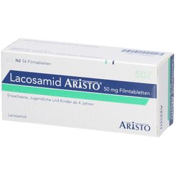 LACOSAMID Aristo 50 mg Filmtabletten