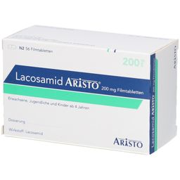 LACOSAMID Aristo 200 mg Filmtabletten