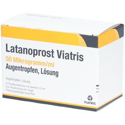LATANOPROST Viatris 50 Mikrogramm/ml Augentropfen