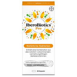 IberoBiotics® Pro - die PROaktive Ergänzung mit vermehrungsfähigen Bakterienstämmen - Jetzt 20% mit dem Code iberogast20 sparen*