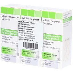 SPIOLTO Respimat 2,5 µg/2,5 µg Hub Nachfüllpackung