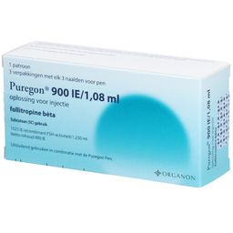 PUREGON 900 I.E./1,08 ml Injekt.-Lsg.i.Pat.+9 Nad.