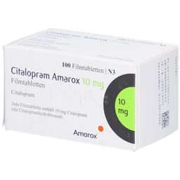CITALOPRAM Amarox 10 mg Filmtabletten