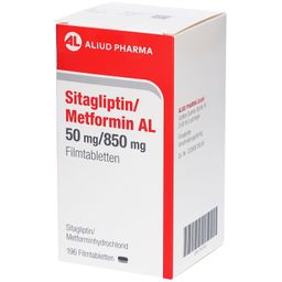 SITAGLIPTIN/Metformin AL 50 mg/850 mg Filmtabl.