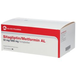 SITAGLIPTIN/Metformin AL 50 mg/1000 mg Filmtabl.