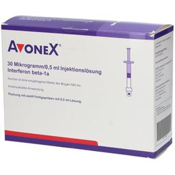 AVONEX 30 µg/0,5 ml Luer Lock Inj.Lsg.i.e.Fert.-S.