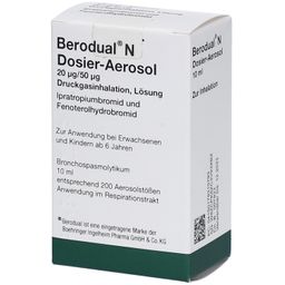 Berodual N Dosieraerosol 20 µg/50 µg