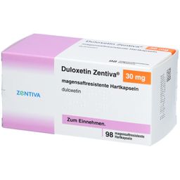 DULOXETIN Zentiva 30 mg magensaftres.Hartkapseln
