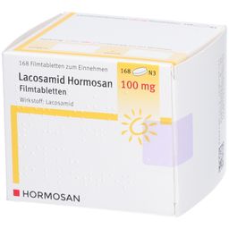LACOSAMID Hormosan 100 mg Filmtabletten