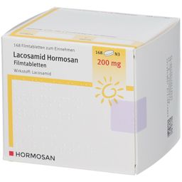 LACOSAMID Hormosan 200 mg Filmtabletten