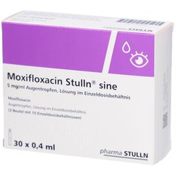 MOXIFLOXACIN Stulln sine 5mg/ml ATR i.Einzeldo.beh