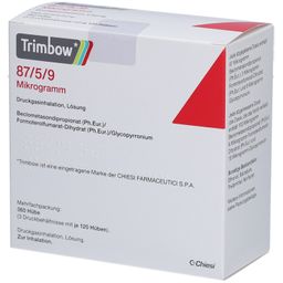 TRIMBOW 87 µg/5 µg/9 µg 120 Hub Druckgasinhalation